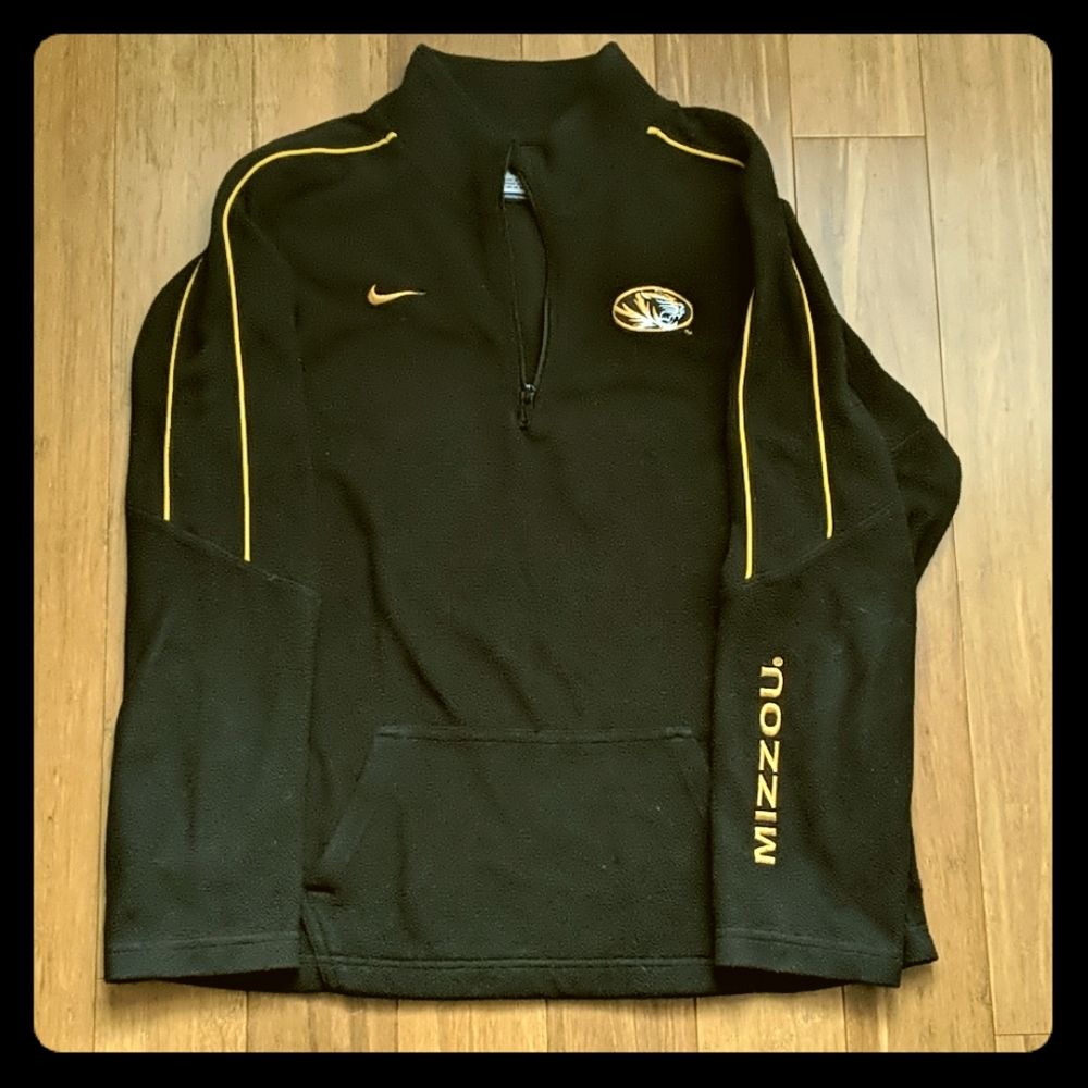 Quarter zip Nike Mizzou pullover